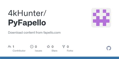 PyFapello/README.md at main 4kHunter/PyFapello GitHub